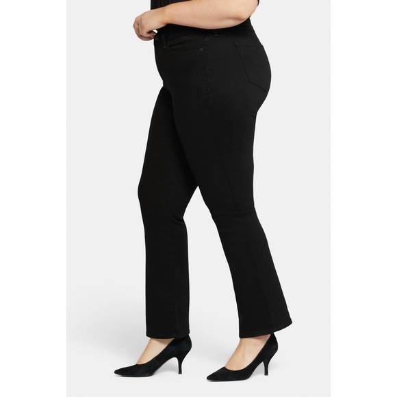 NEW NYDJ the barbara boot cut jean in black - Picture 2 of 3